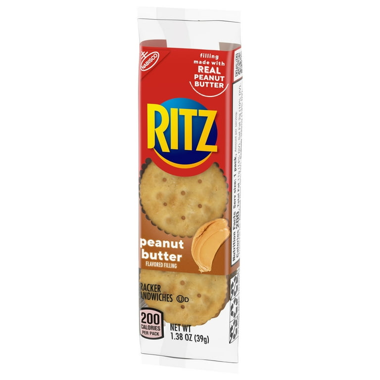 Wholesale Ritz Peanut Butter Cracker Sandwiches 1.38 Oz Bag- Bulk