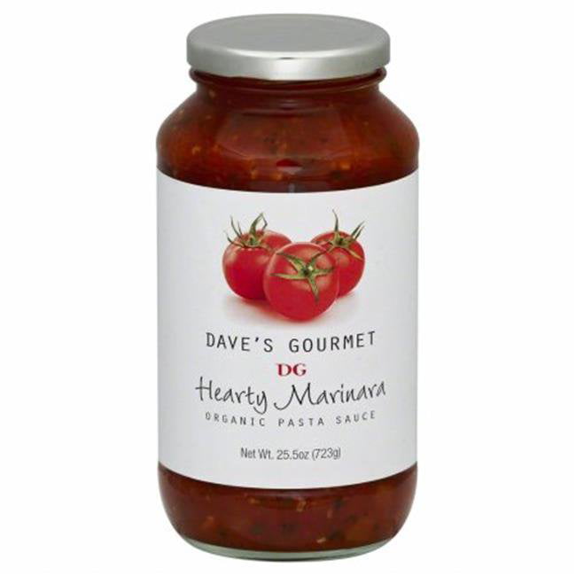 Daves Gourmet Sauce Hearty Marinara 25.5 oz Jar
