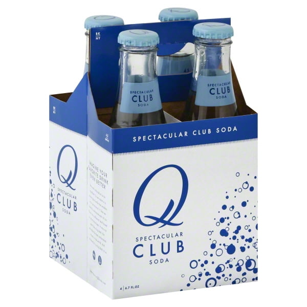 Q Spectacular Club Soda 6.7 Fl Oz Bottle