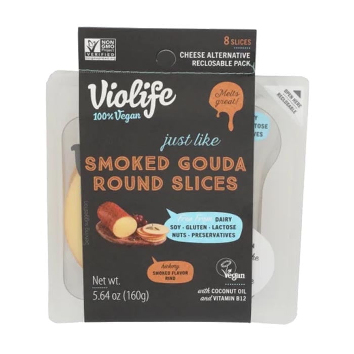 Violife Smoked Gouda Round Slices 5.64 oz
