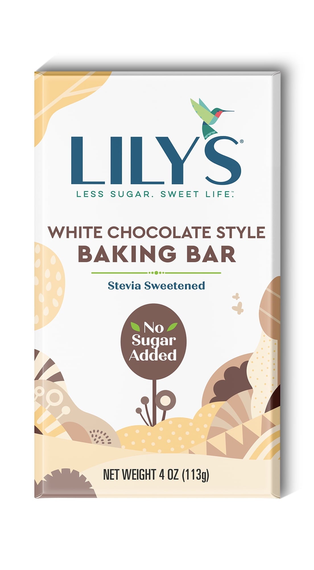 Lilys White Chocolate Style Baking Bar 4 Oz