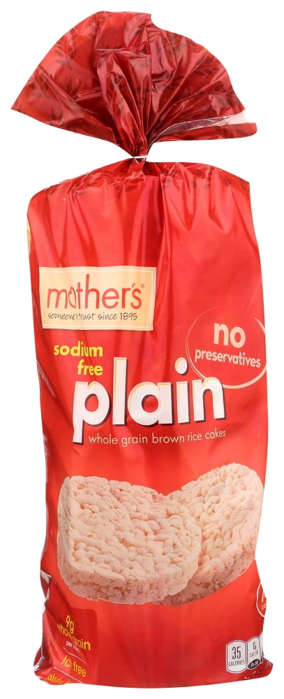 Mothers Plain Rice Cakes 4.47 oz.