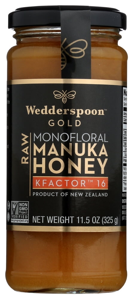 Wedderspoon Raw Manuka Honey 11.5 Oz