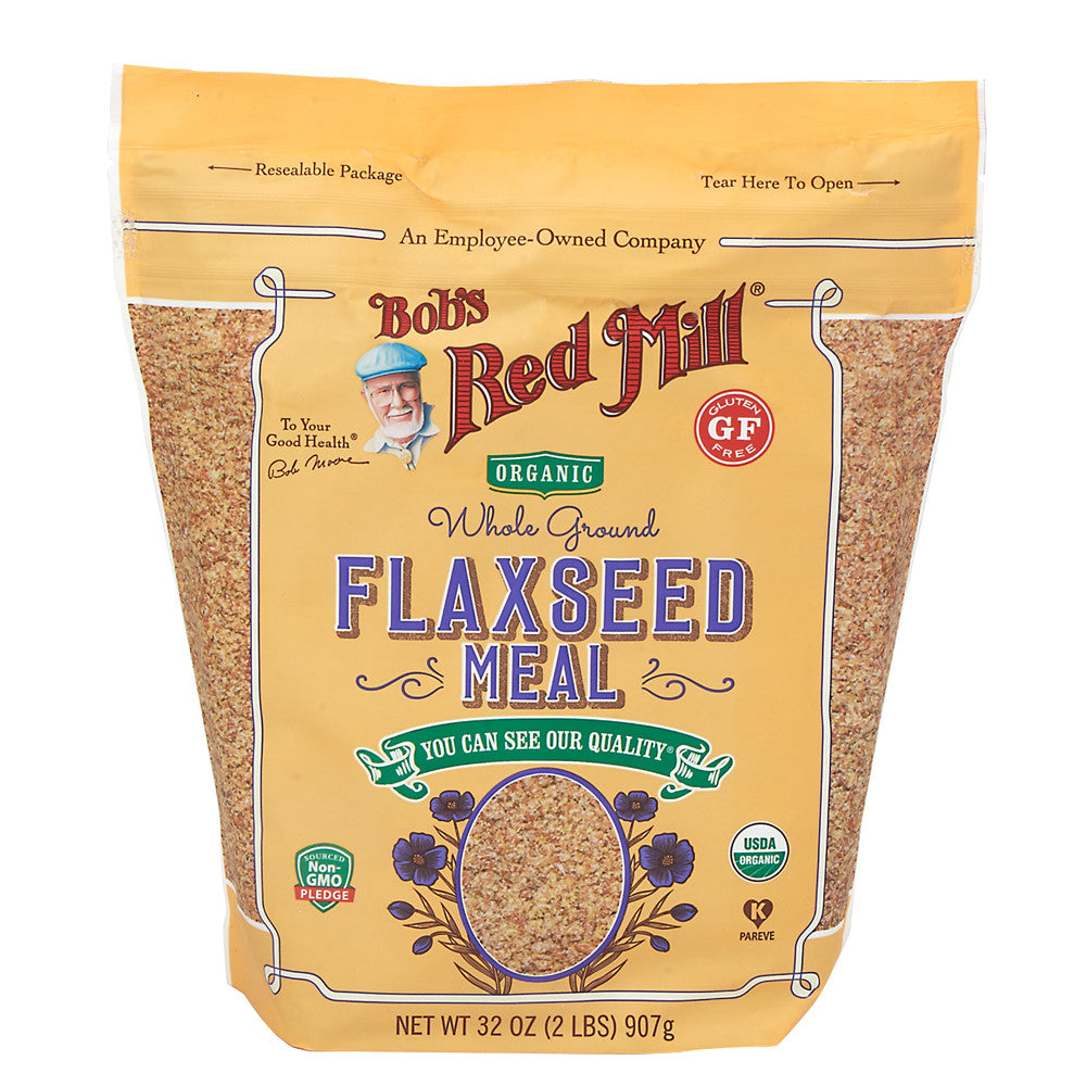 Bob'S Red Mill Organic Flaxseed Meal 32 Oz Pouch