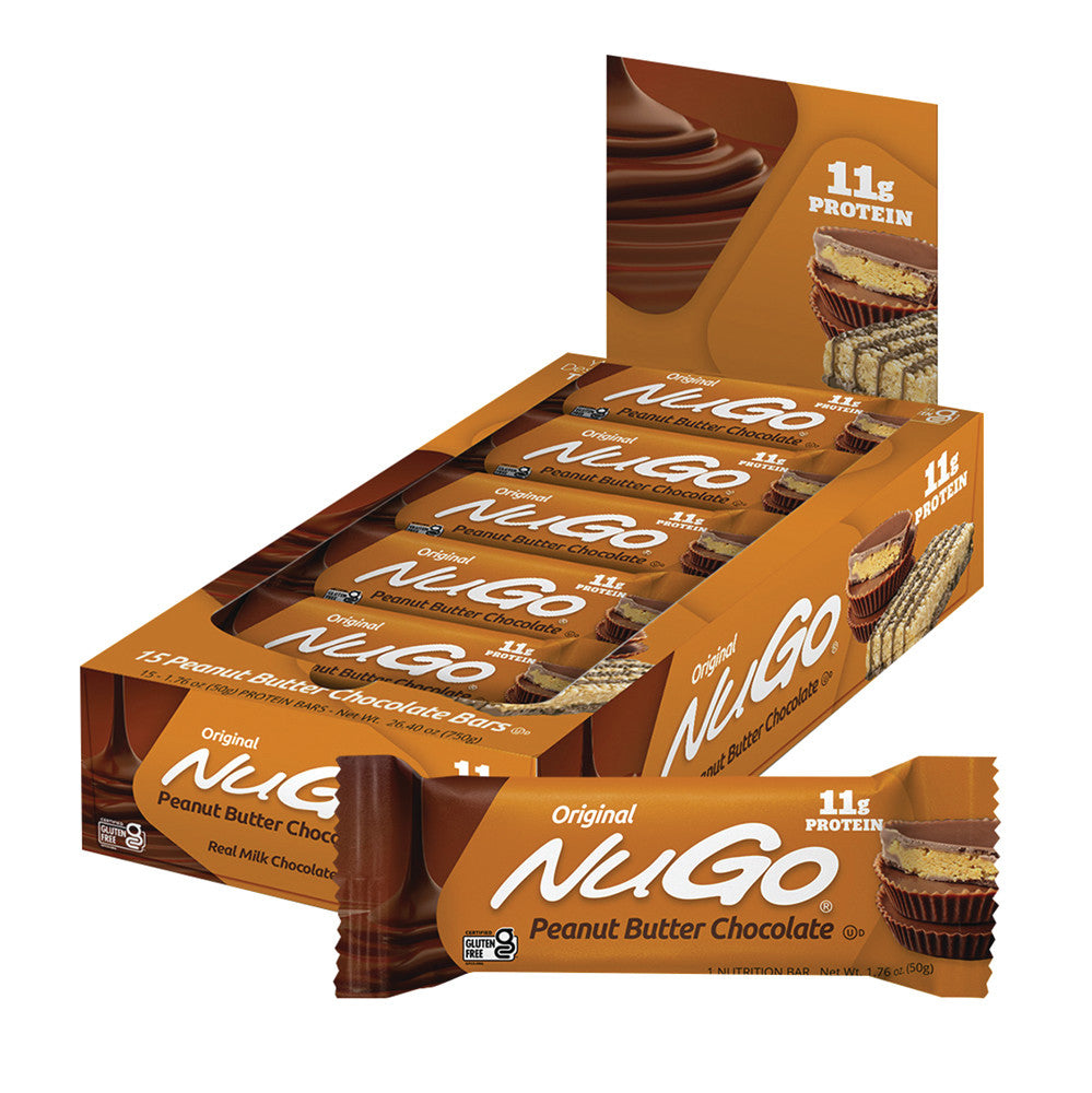 Wholesale Nugo Peanut Butter Protein Bar 1.76 Oz- Bulk