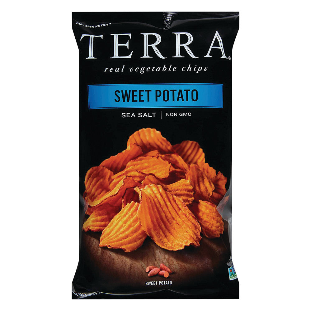 Wholesale Terra Chips Krinkle Cut Sweet Potato Sea Salt 6 Oz Bag- Bulk