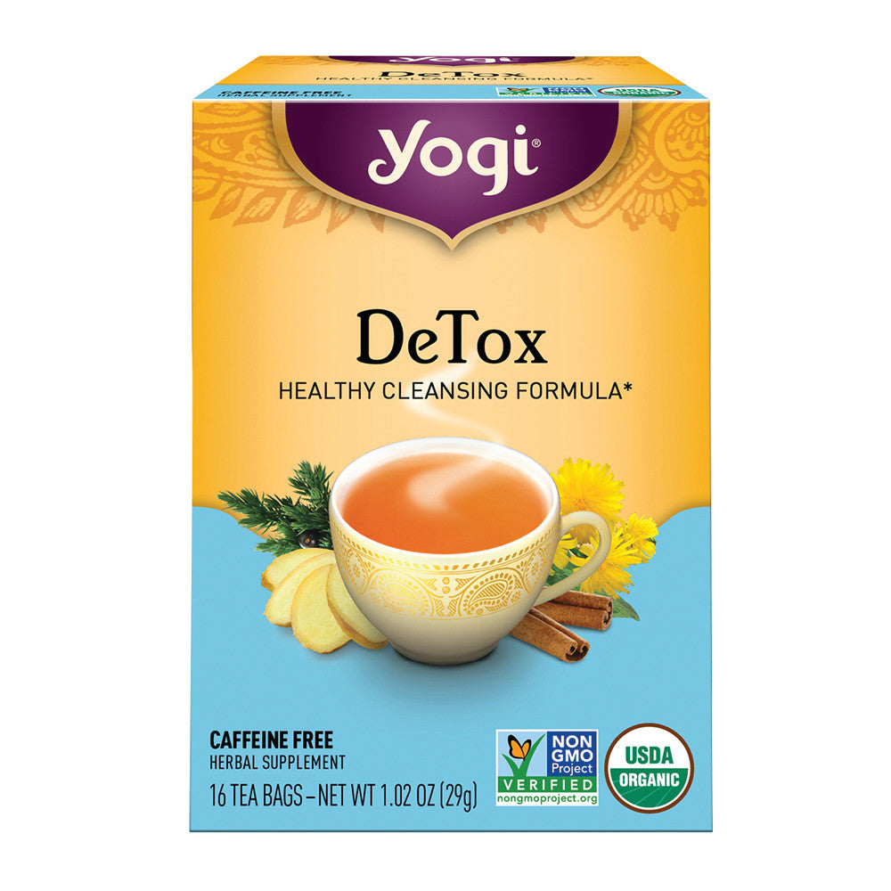 Wholesale Yogi Tea Detox 16 Ct Box-6ct Case Bulk