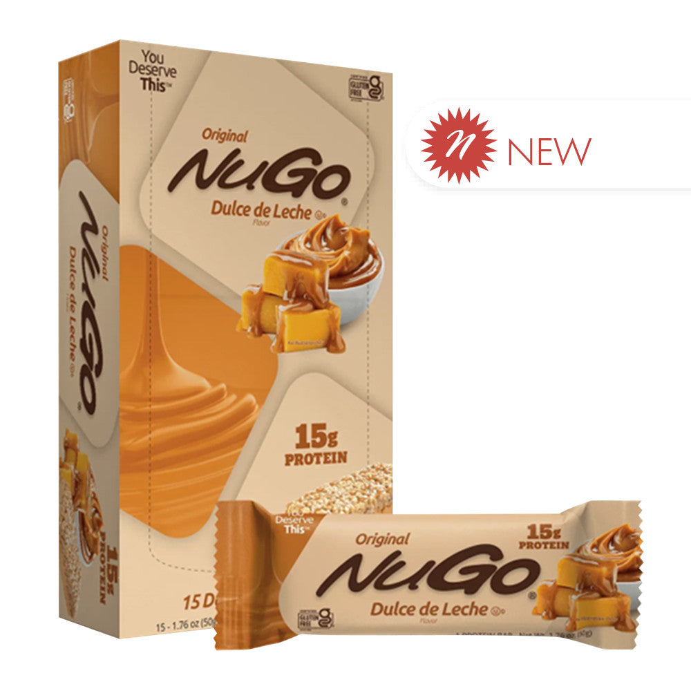 Wholesale Nugo - Original Dulce De Lechebar - 1.76Oz- Bulk