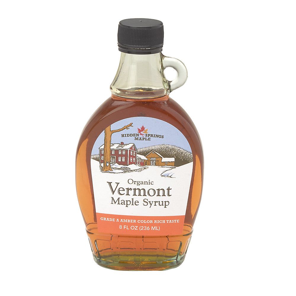 Wholesale Hidden Springs Organic Rich Taste 8 Oz Glass Jug- Bulk