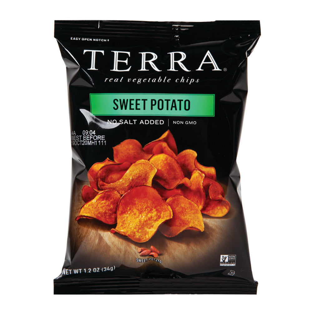 Wholesale Terra Chips No Salt Sweet Potato 1.2 Oz Bag- Bulk