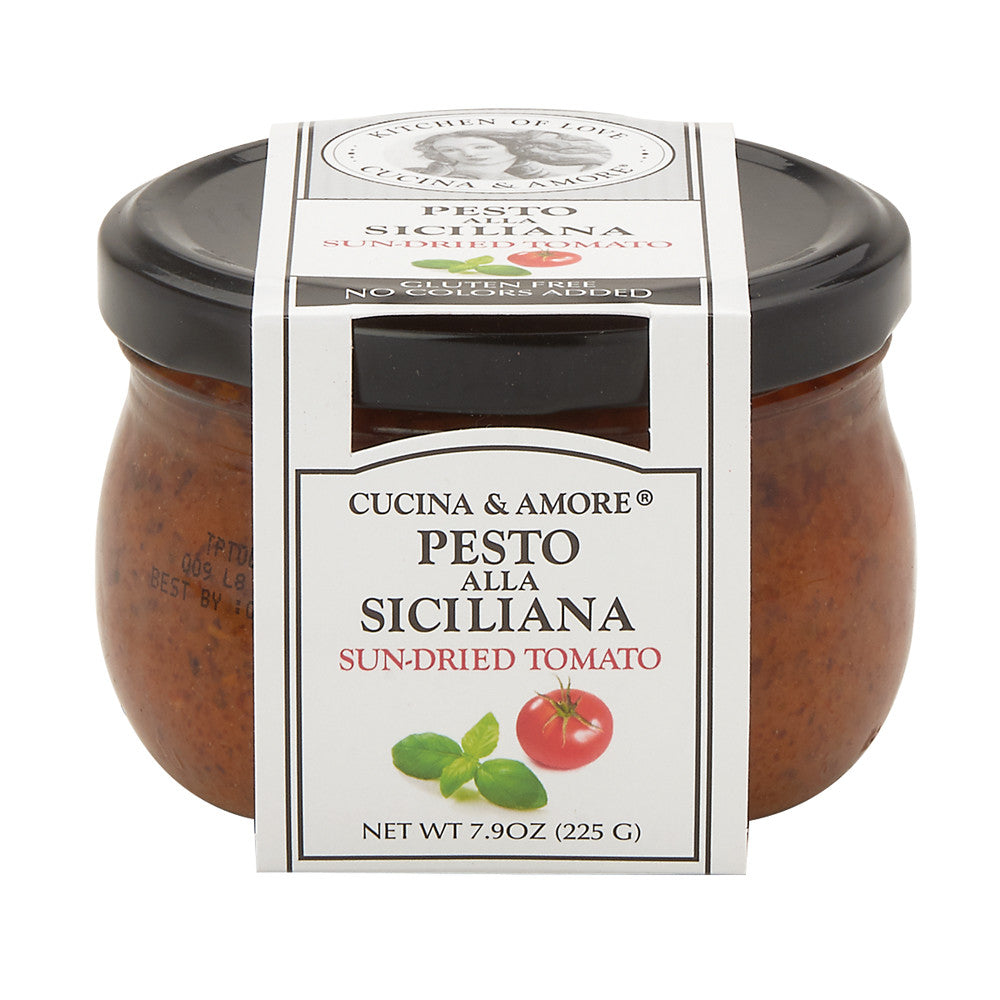 Wholesale Cucina & Amore Sun Dried Tomato Pesto 7.9 Oz Jar- Bulk