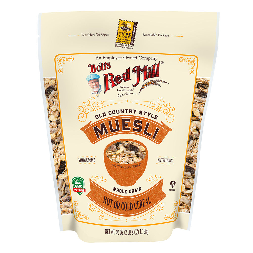 Bob'S Red Mill Muesli Cereal 40 Oz Pouch