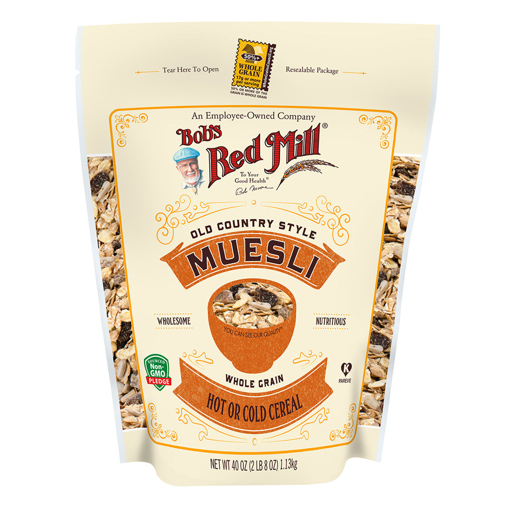 Wholesale Bob'S Red Mill Muesli Cereal 40 Oz Pouch-4ct Case Bulk