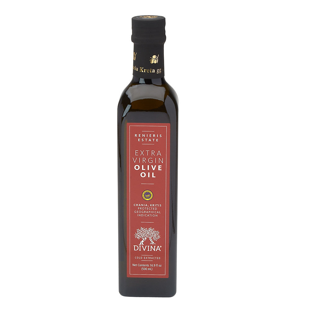 Divina Crete Extra Virgin Olive Oil 16.9 Oz Bottle