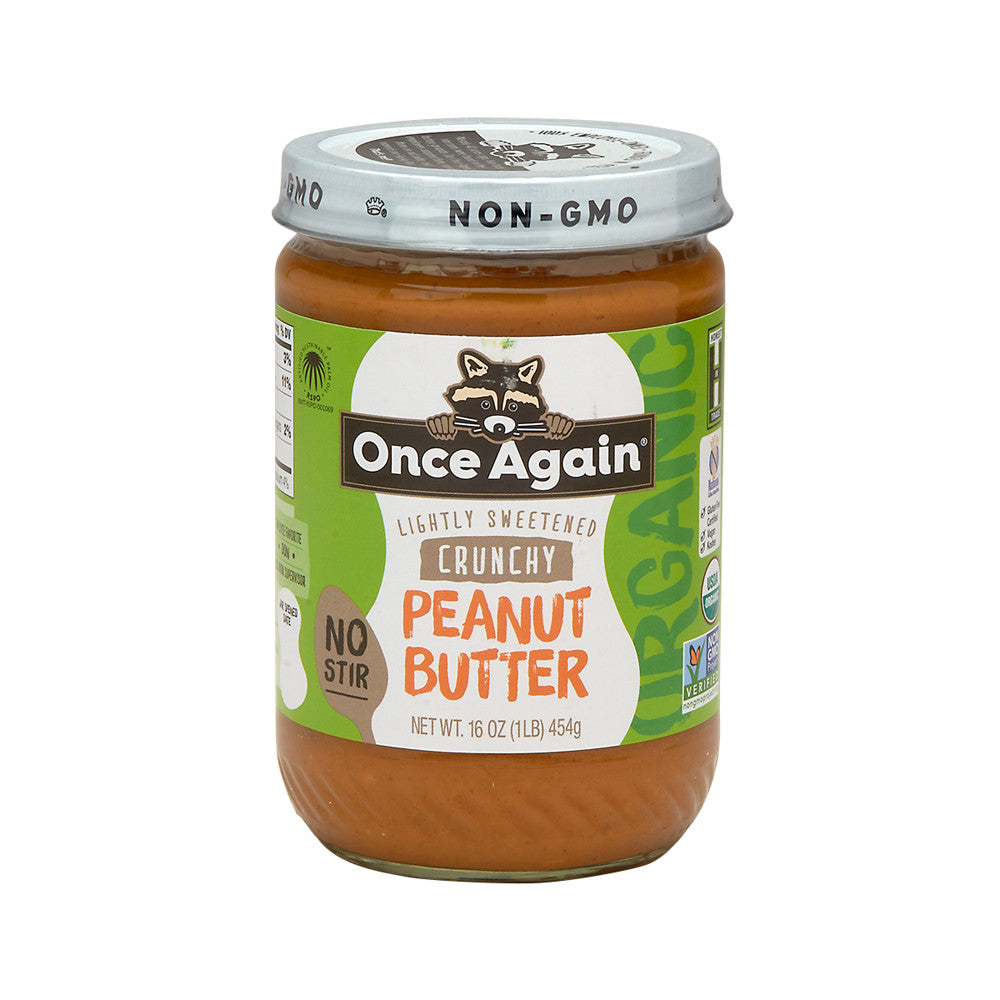 Wholesale Once Again Organic Classic Peanut Butter 16 Oz Jar-6ct Case Bulk