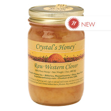 Wholesale Crystal’S Honey Raw Western Clover Honey 17 Oz Jar- Bulk
