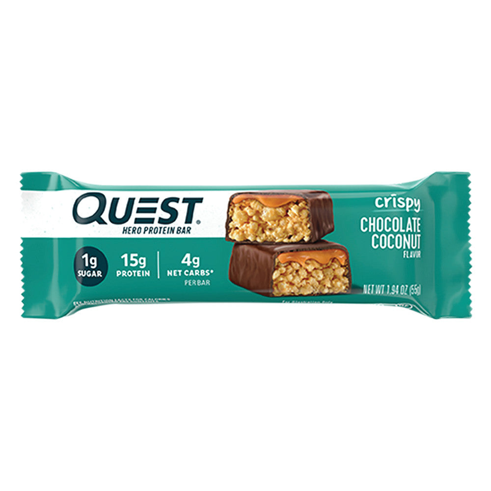 Wholesale Quest Hero Bar Chocolate Coconut 1.94 Oz- Bulk