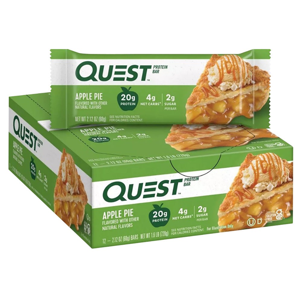 Wholesale Quest - Bar - Apple Pie - 2.12Oz- Bulk