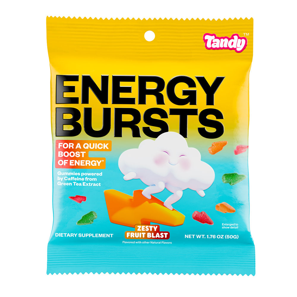 Wholesale Tandy - Gummies - Energy Burst - 1.76Oz-12ct Case Bulk