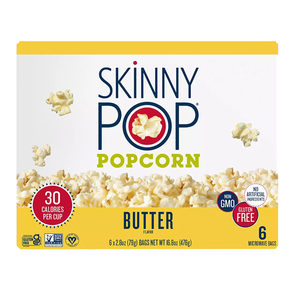 Wholesale Skinnypop Microwave Butter Popcorn 2.8 Oz Bag-6ct Case Bulk