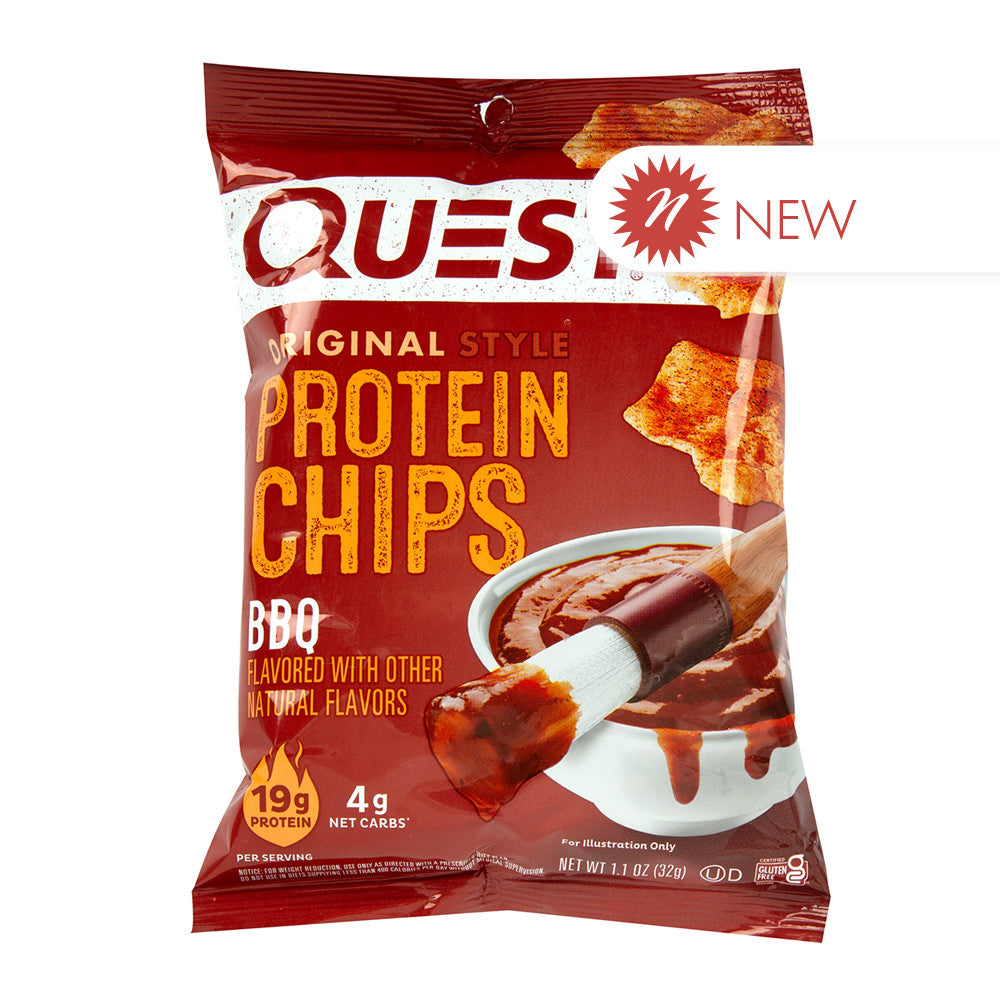 Wholesale Quest Bbq Tortilla Style Protein Chips 1.1 Oz Bag- Bulk