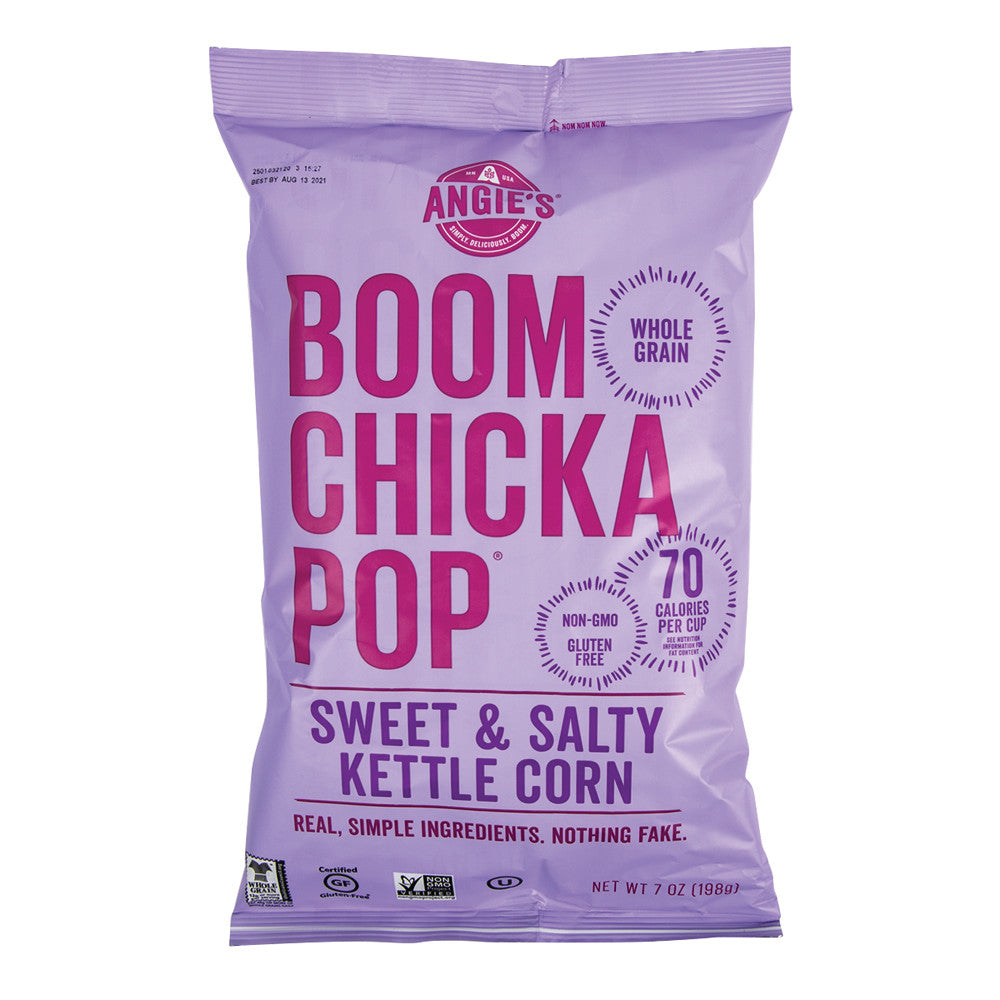 Angie'S Boomchickapop Sweet & Salty Kettle Corn  7 Oz Bag