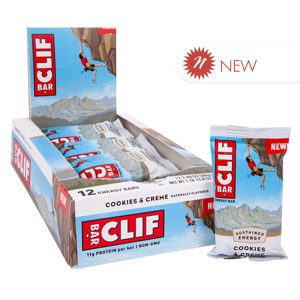 Wholesale Clif Bar Cookies & Creme 2.4 Oz- Bulk