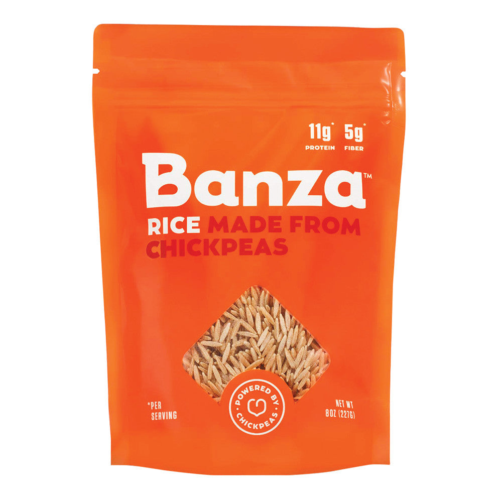 Wholesale Banza Chickpea Rice 8 Oz Pouch-6ct Case Bulk