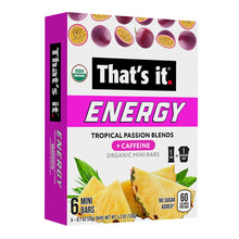 Wholesale That'S It Energy Tropical Passion Blends Mini Bars 4.2 Oz Box- Bulk