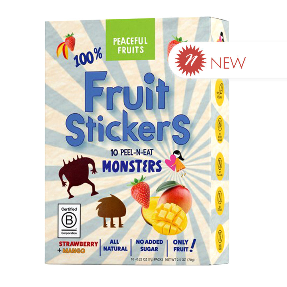 Wholesale Peaceful Fruits - Stickers Str Man(10Ct) - 2.5Oz-12ct Case Bulk