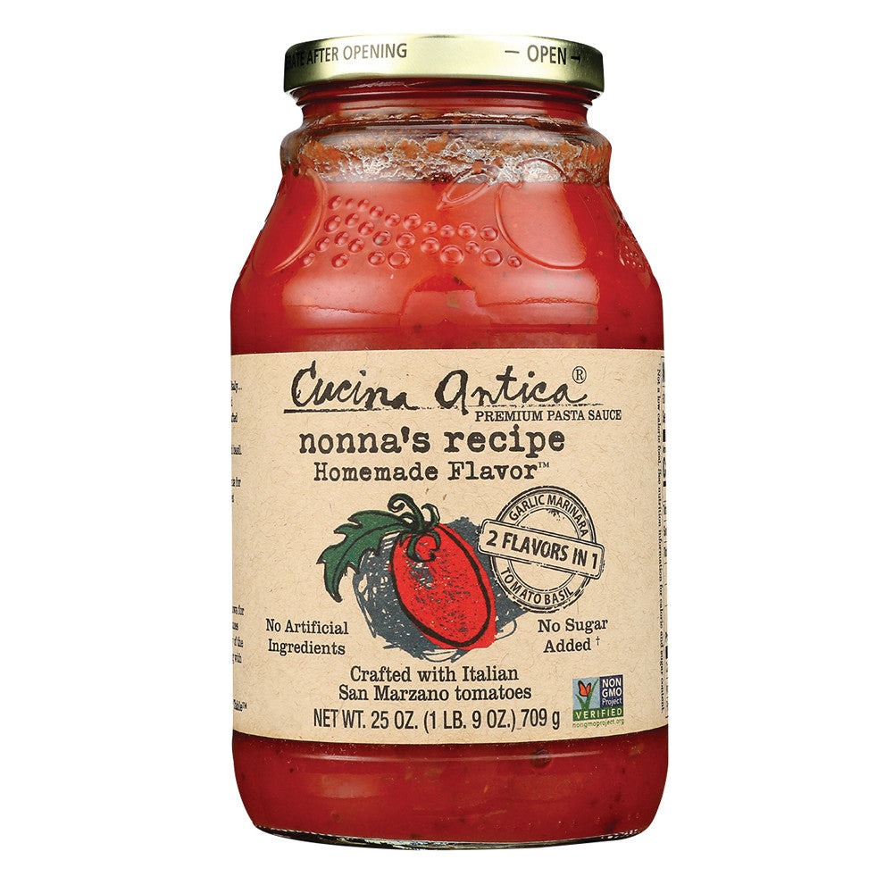 Wholesale Cucina Antica Nonna'S Recipe Sauce 25 Oz Jar-6ct Case Bulk