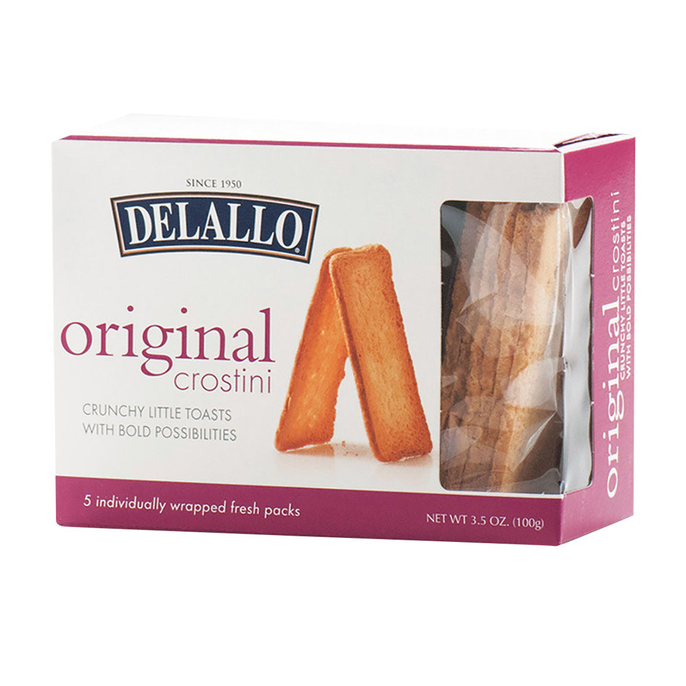 Delallo Original Crostini 3.5 Oz Box