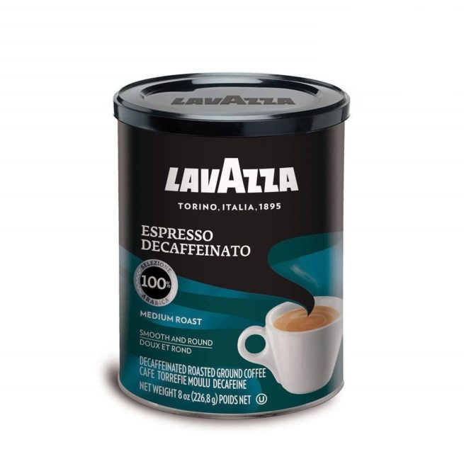 Wholesale Lavazza Ground Coffee – Espresso Decaffeinated 8 OZ-12ct Case Bulk