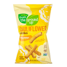 Wholesale From The Ground Up Cauliflower Cheddar Stalks 4 Oz Bag- Bulk