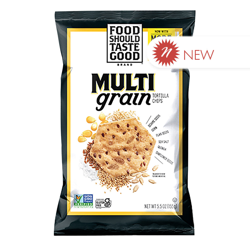 Wholesale Food Should Taste Good - Tortilla Chips - Multigrain - 5.5Oz- Bulk