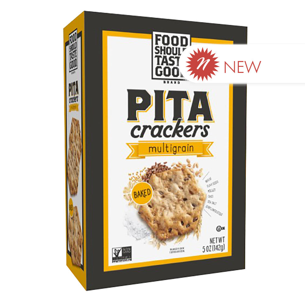 Wholesale Fstg Multigrain Pita Crackers 5 Oz Box- Bulk
