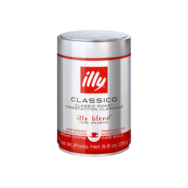 Wholesale Illy Ground Coffee – Espresso Classico 8.8 OZ- Bulk