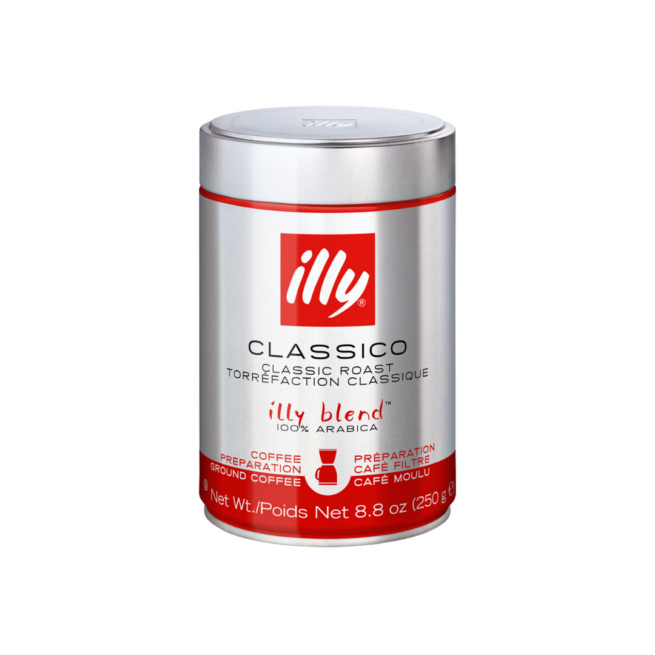 Wholesale Illy Ground Coffee – Drip Classico 8.8 OZ-6ct Case Bulk