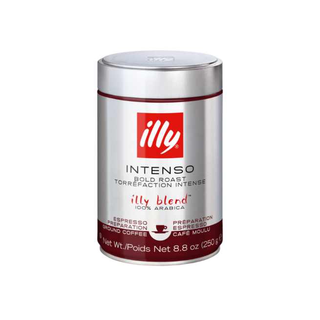 Wholesale Illy Ground Coffee – Espresso Intenso 8.8 OZ-6ct Case Bulk