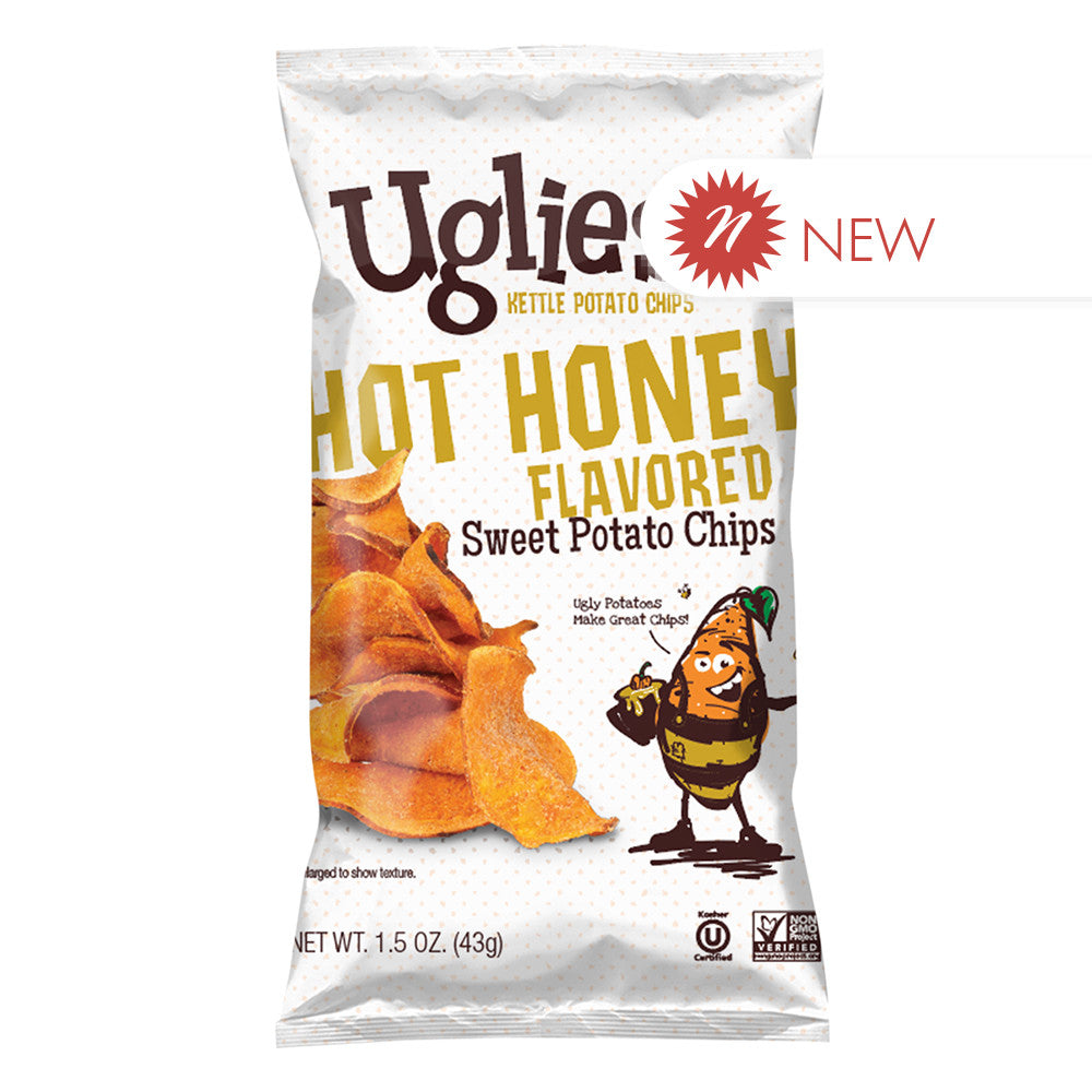 Wholesale Uglies - Sweet Potato Chips Hot Honey - 1.5Oz- Bulk
