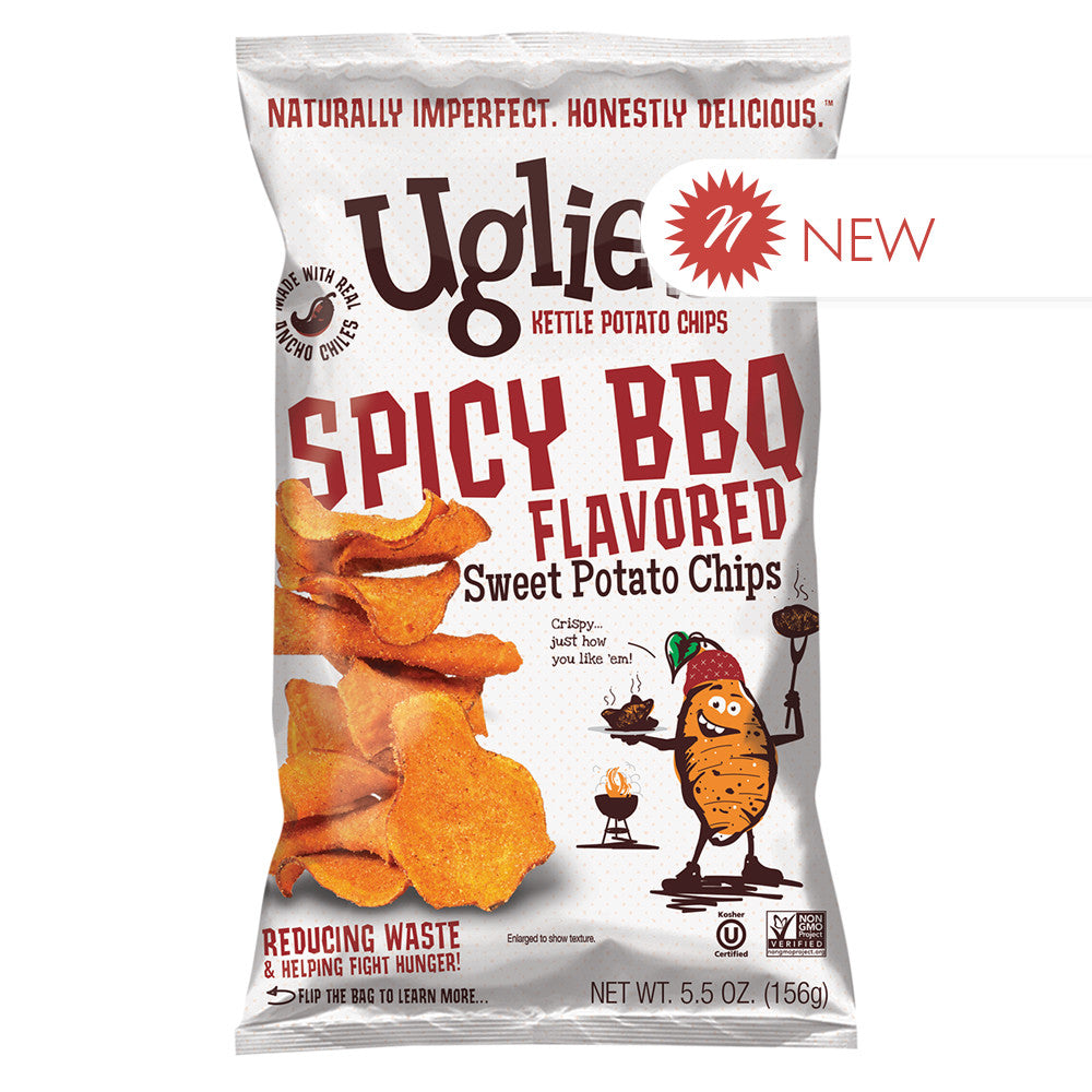 Wholesale Uglies - Sweet Potato Chips Spicy Barbecue - 5.5Oz- Bulk