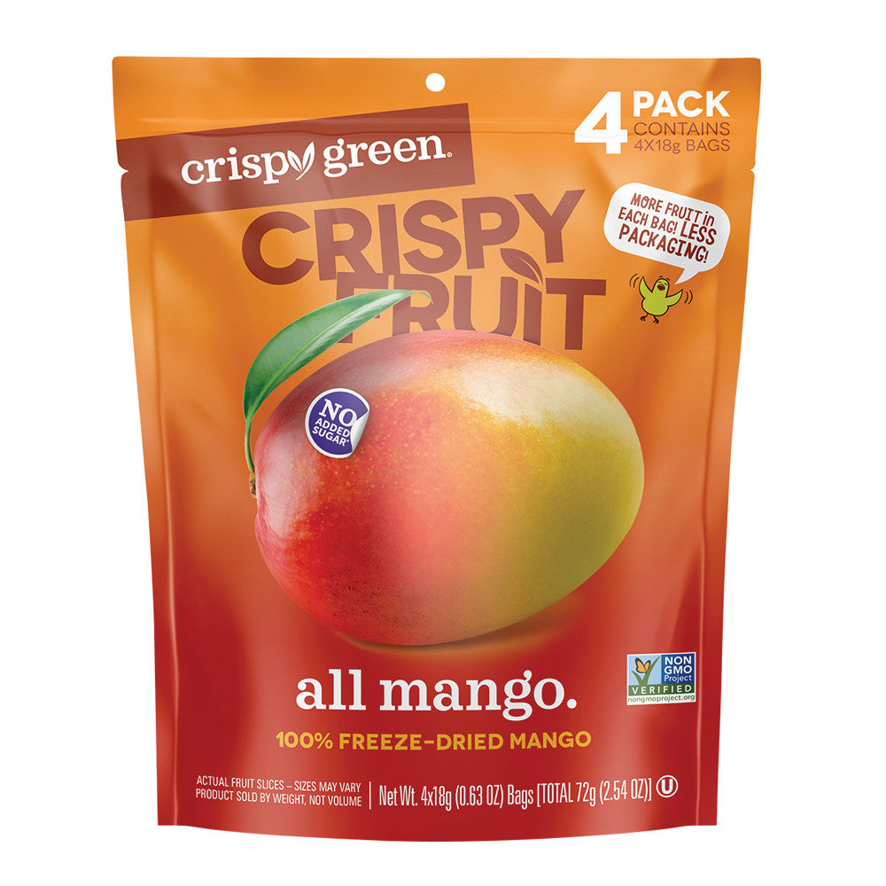 Crispy Green All Mango Multi Pack 4 Count 2.54 Oz Pouch