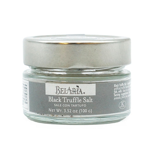 BelAria 5% Black Truffle Salt 3.52 Oz Jar