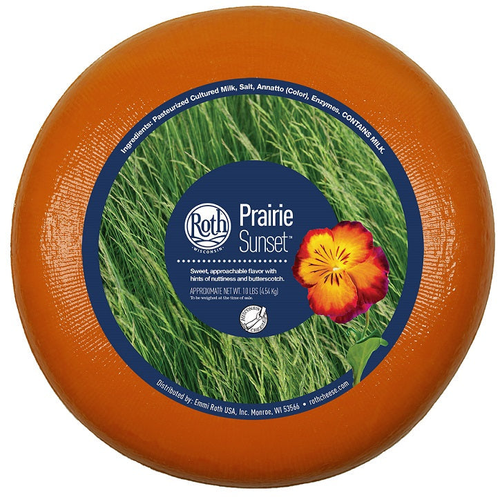 Wholesale Prairie Sunset Cheese 10 lb-1 Ct Case Bulk