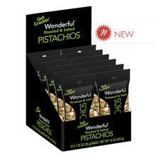 Wholesale Wonderful Roasted & Salted Pistachios 1.25 Oz Peg Bag- Bulk