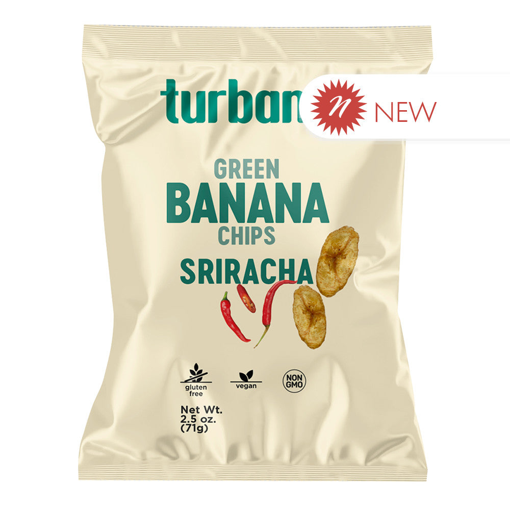 Wholesale Turbana Banana Chips Srirachan 2.5 Oz Bag- Bulk