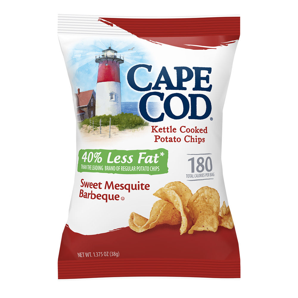 Wholesale Cape Cod Bbq Potato Chips 1.37 Oz Bag- Bulk