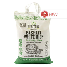 Wholesale Heritage Gardens Basmati White Rice 2 Lb Bag- Bulk