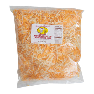 Wholesale Laubscher Shredded Monterey Jack & Cheddar Cheese Blend 5lb-6ct Case Bulk