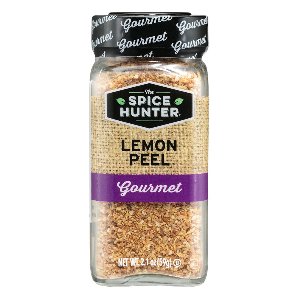 Wholesale Spice Hunter Granulated Lemon Peel 2.1 Oz- Bulk